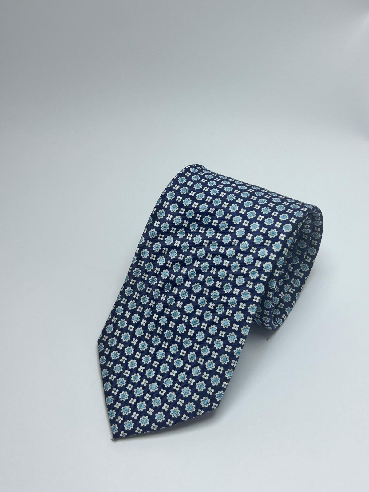 Cravatta Fantasia Blu