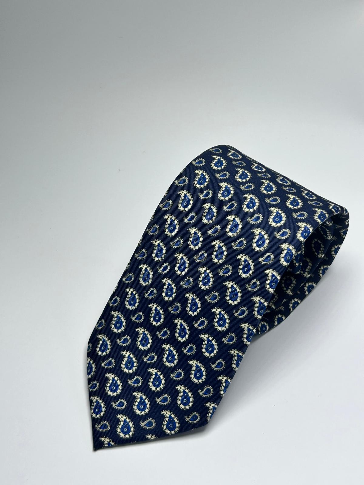 Cravatta Fantasia Blu