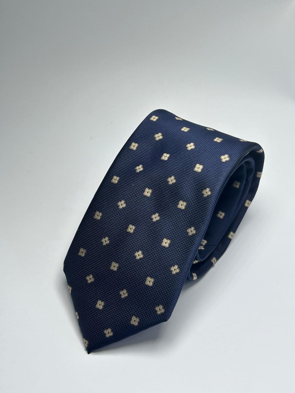 Cravatta Fantasia Blu