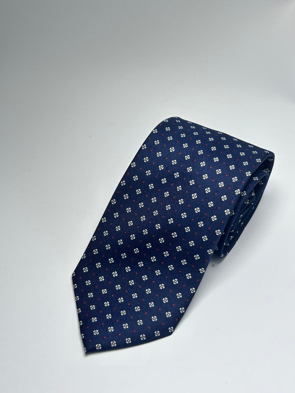 Cravatta Fantasia Blu