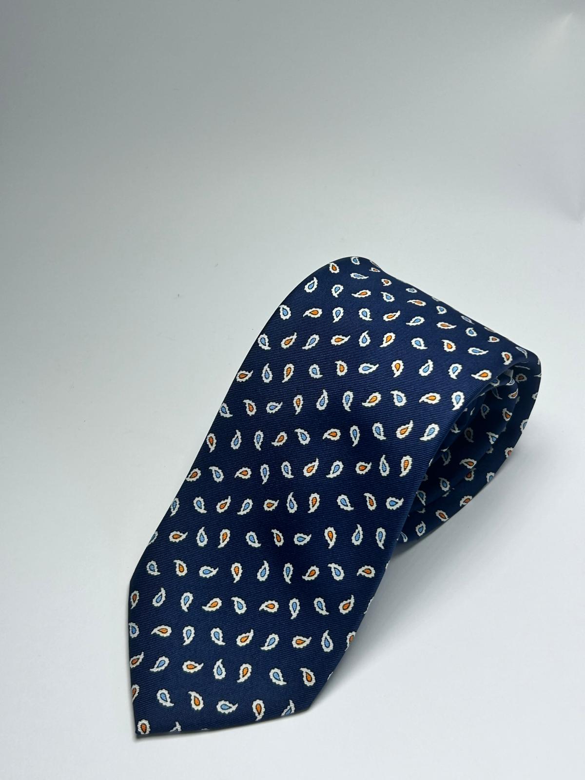 Cravatta Fantasia Blu
