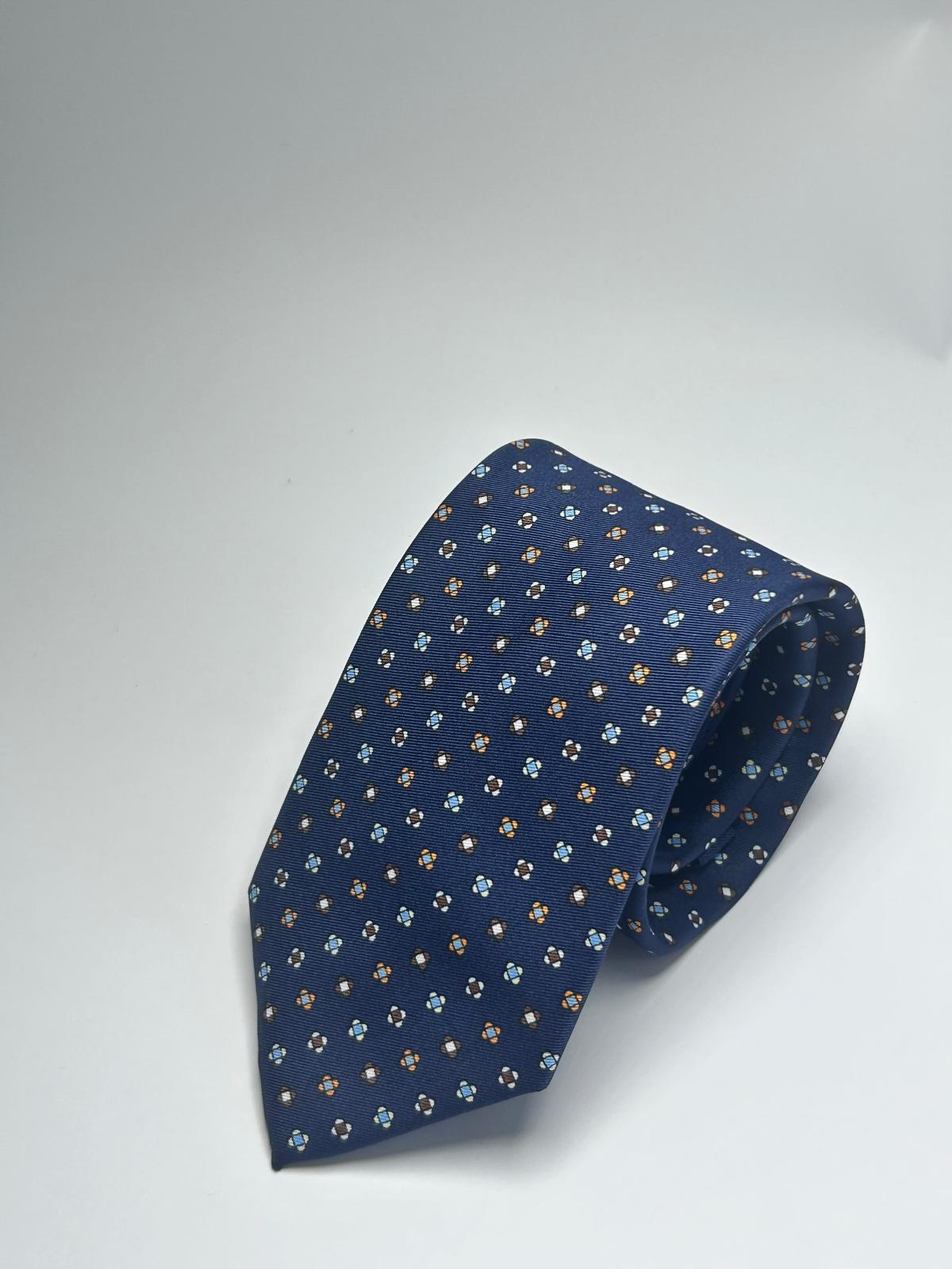 Cravatta Fantasia Blu