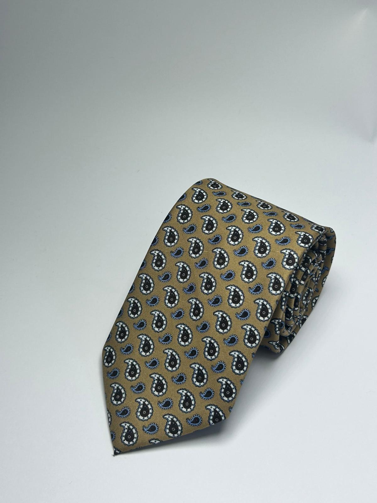 Cravatta Fantasia Marrone