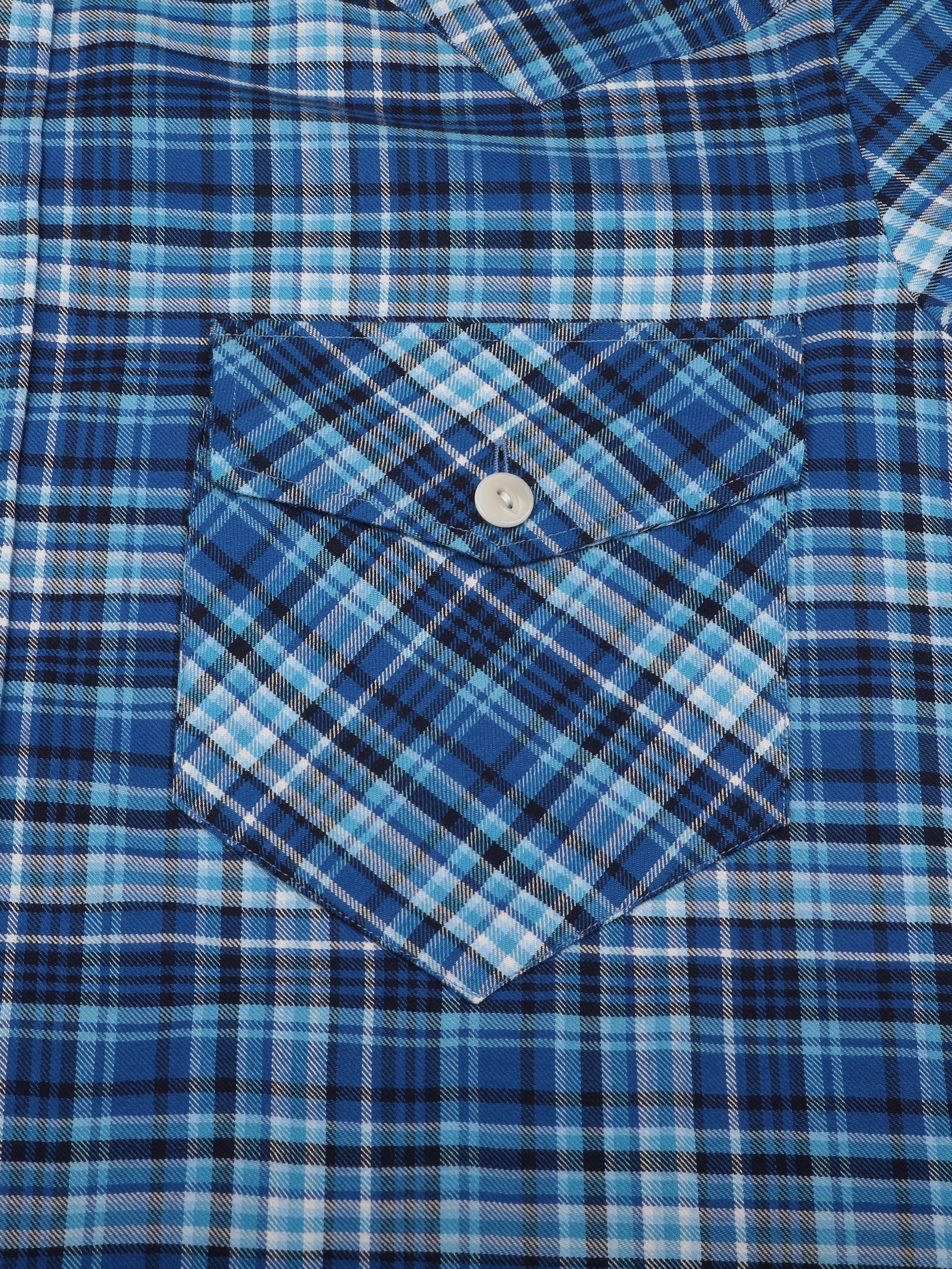 Camicia Texana Flanella Quadro