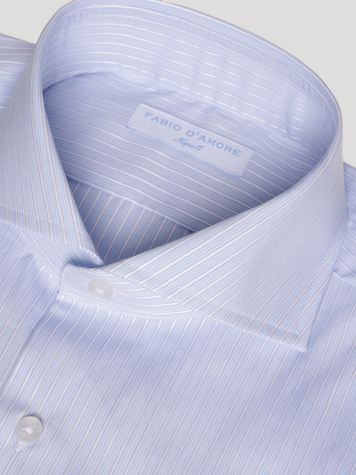 Camicia Slim Sartoriale  Collo Mezzo Francese Alton Made In Italy