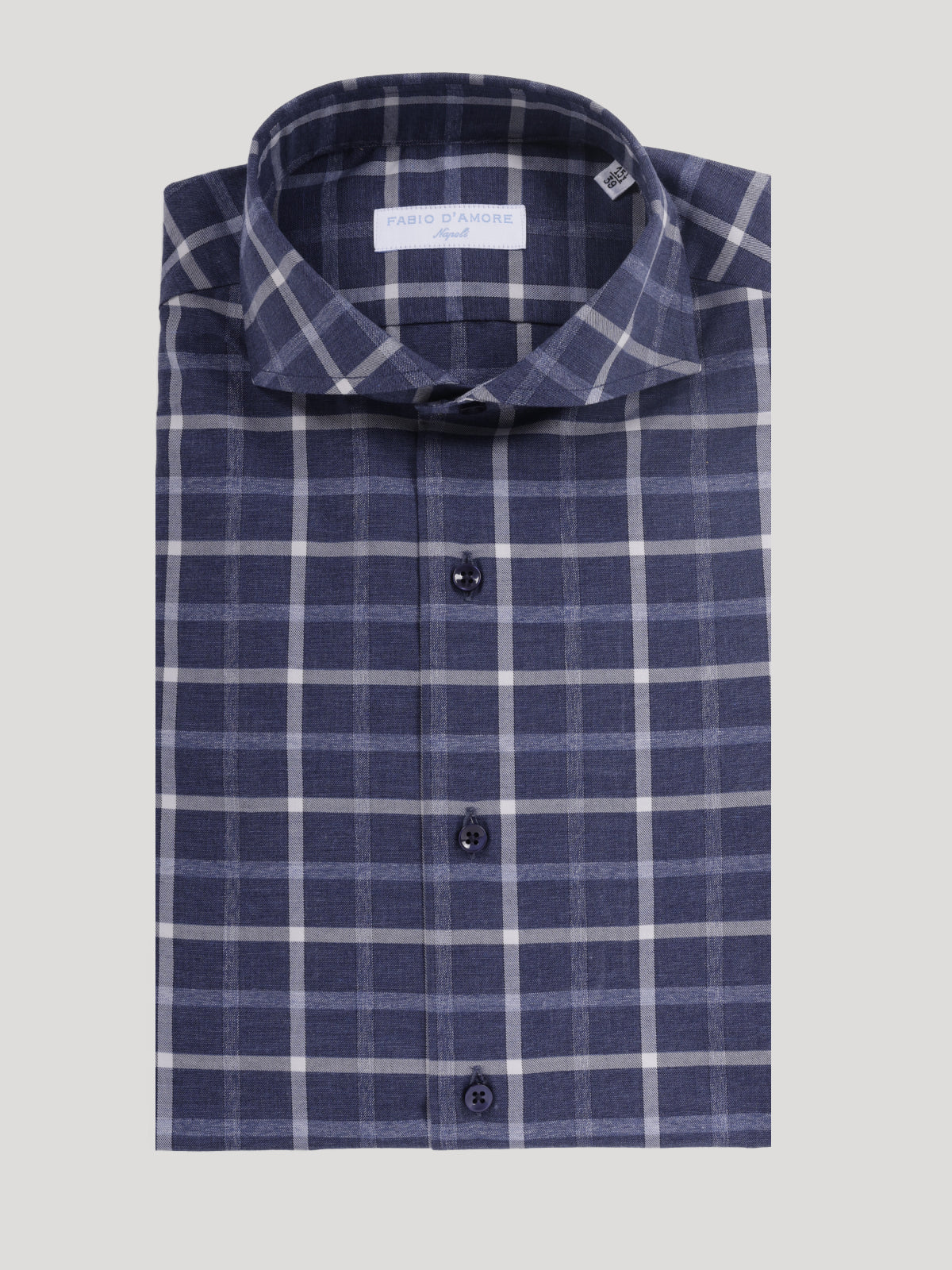 Camicia Pesco Collo mezzo Francese Soft Made In Italy