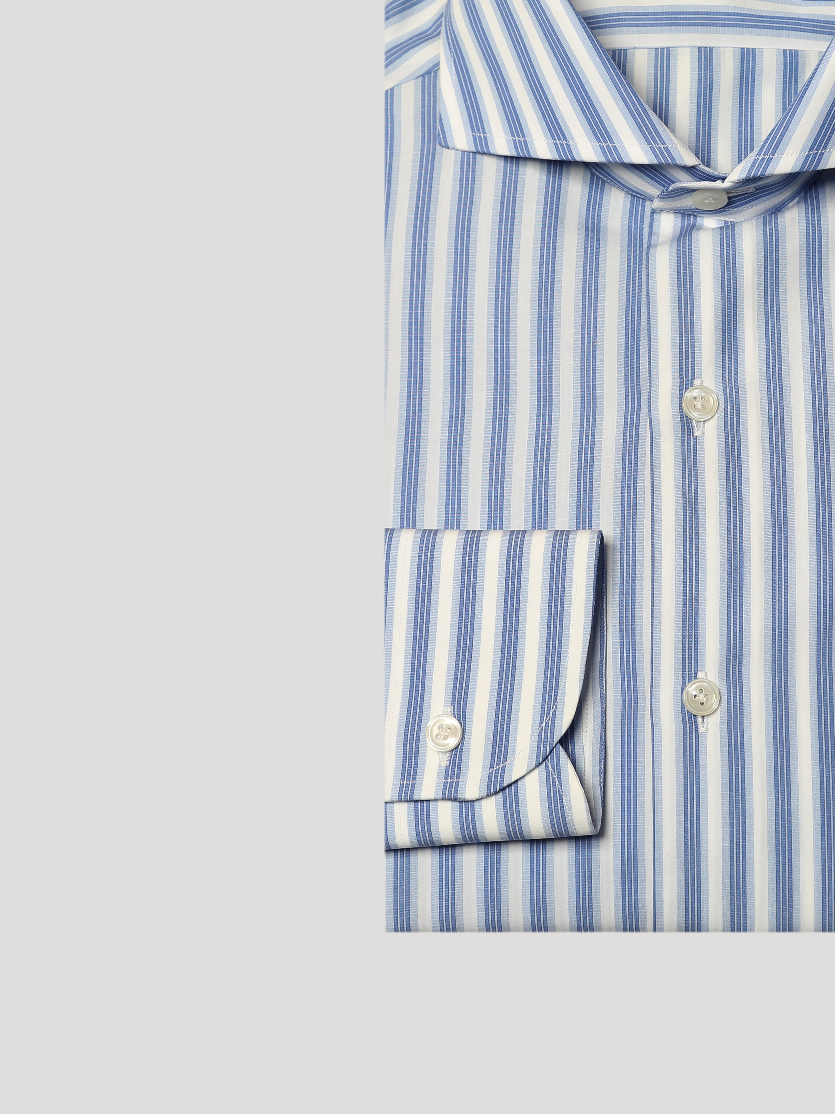 Camicia Slim Sartoriale Collo Mezzo Francese Gery Made in Italy