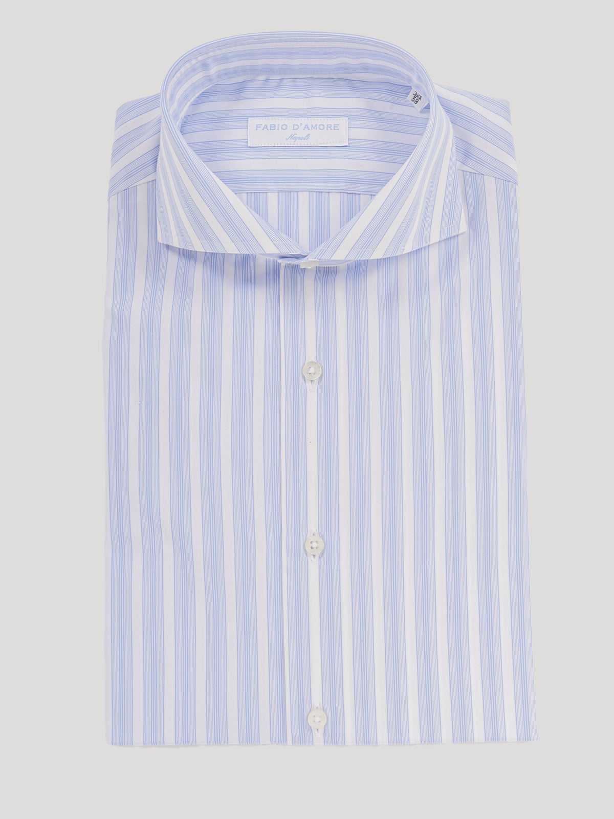 Camicia Slim Sartoriale Collo Mezzo Francese Ischia Made In Italy
