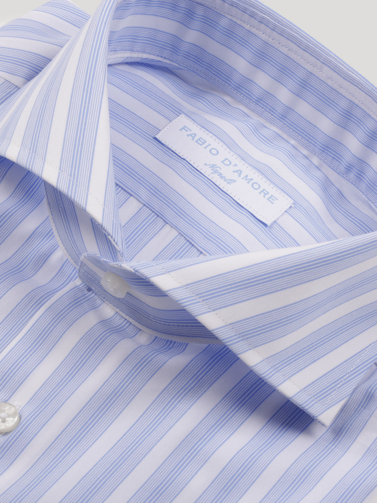 Camicia Slim Sartoriale Collo Mezzo Francese Ischia Made In Italy