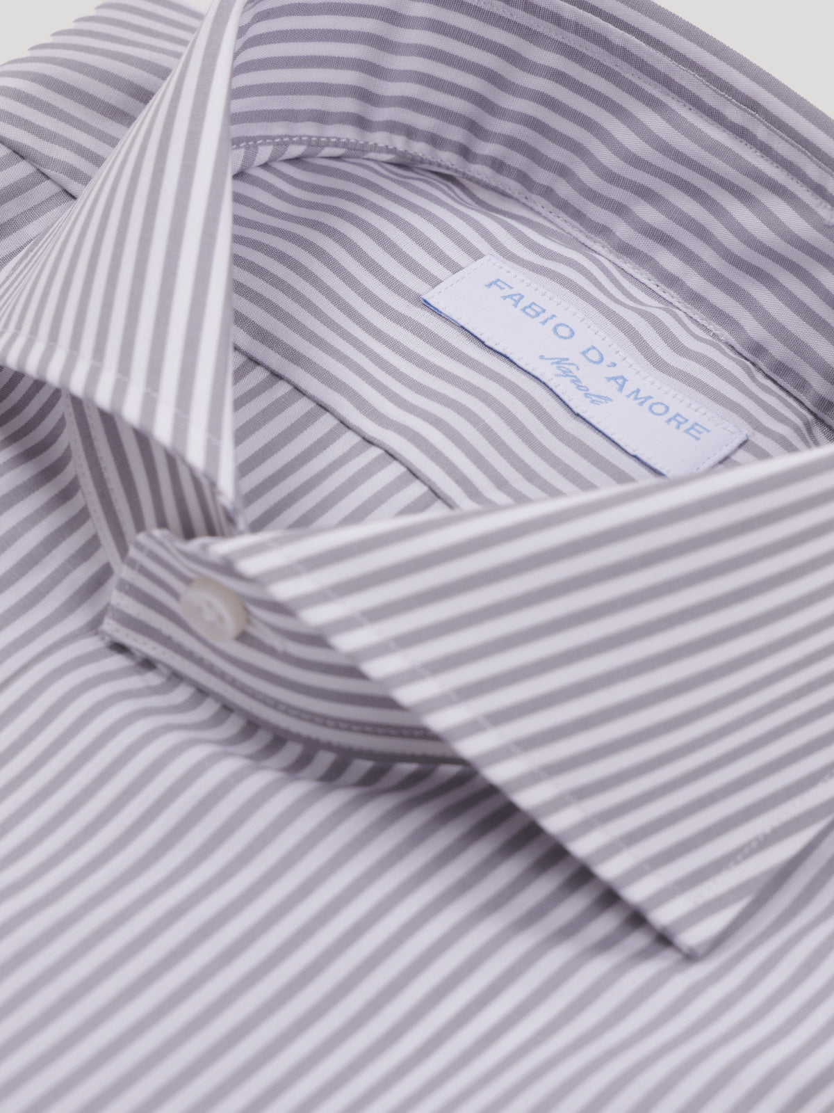 Camicia Slim Sartoriale Collo Mezzo Francese Firenze Made In italy