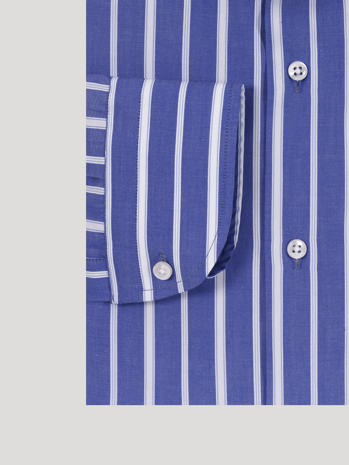 Camicia Slim Sartoriale Napoli Collo Mezzo Francese Made In Italy