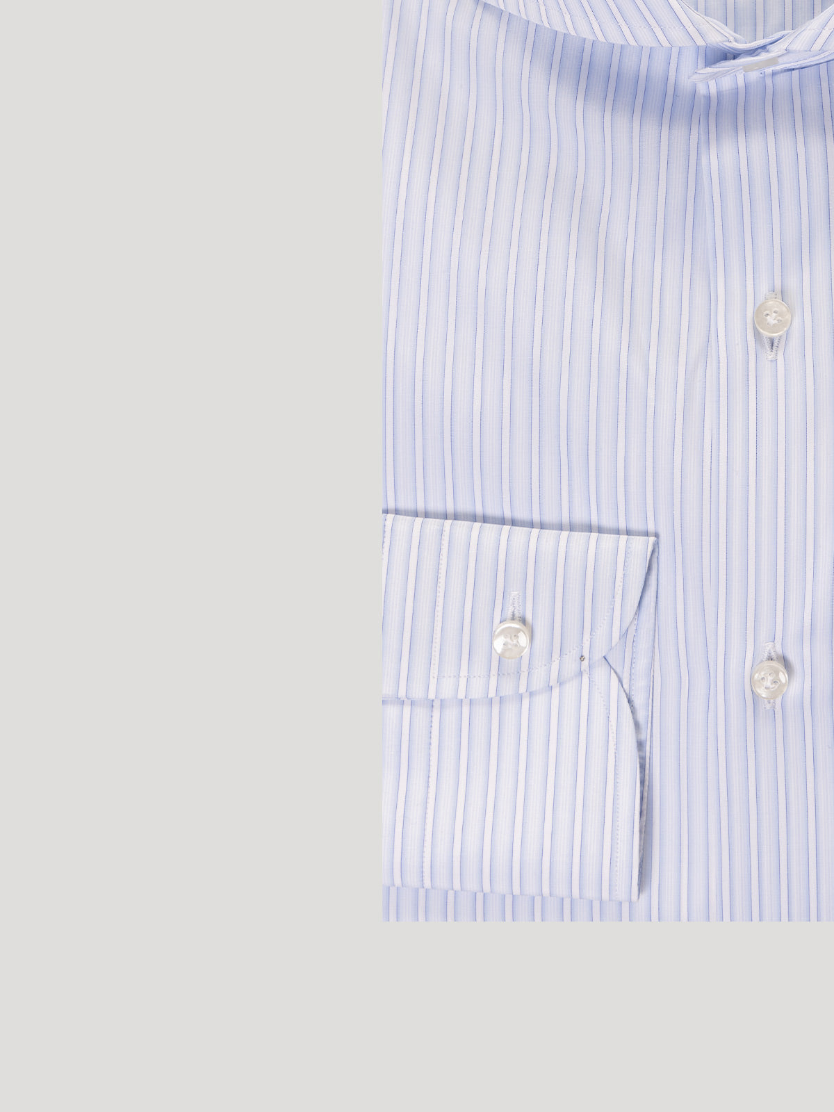 Camicia Slim Sartoriale Portofino Collo Mezzo Francese Made In Italy