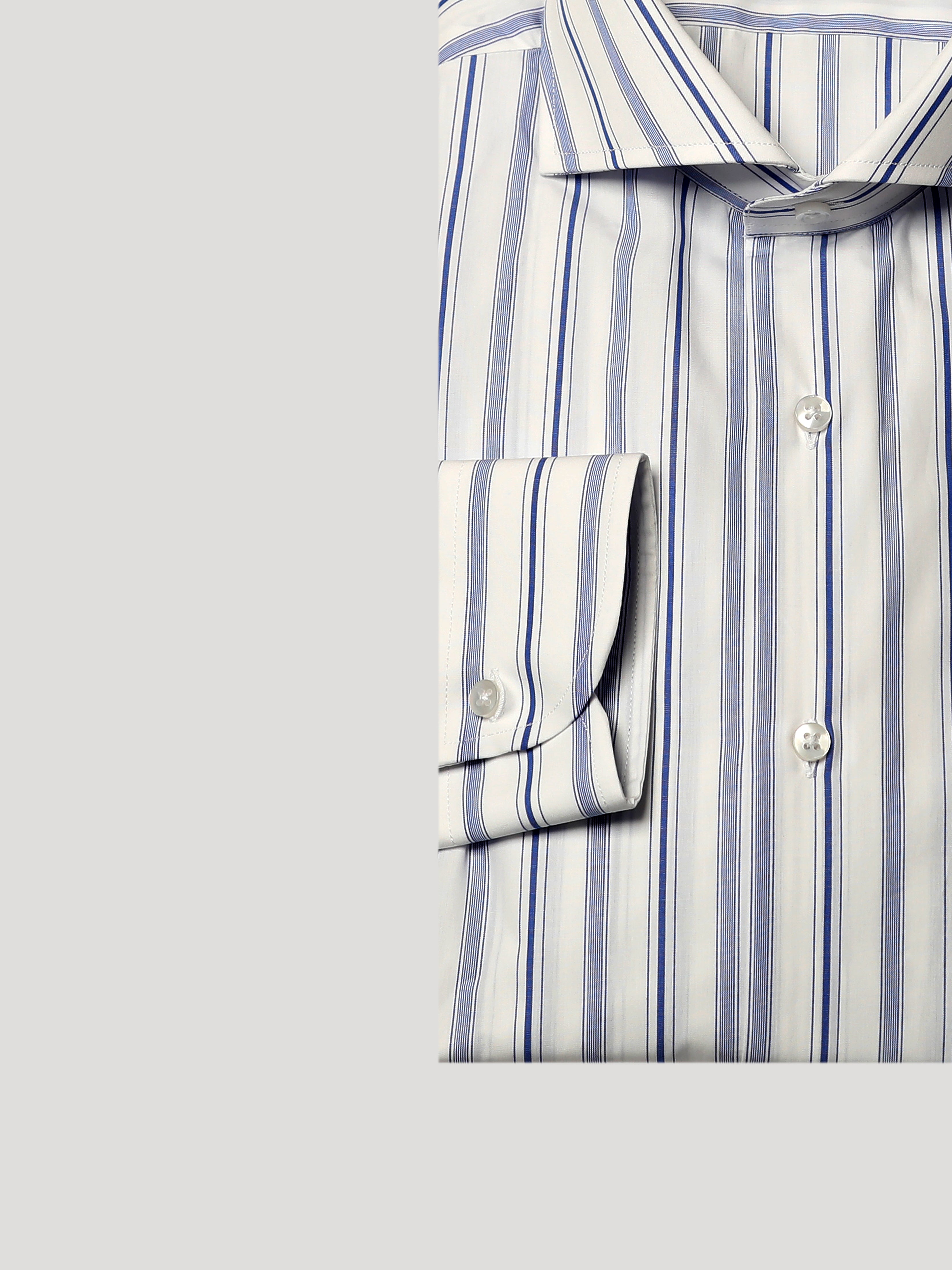 Camicia Slim Fit Sartoriale Collo Mezzo Francese Londra