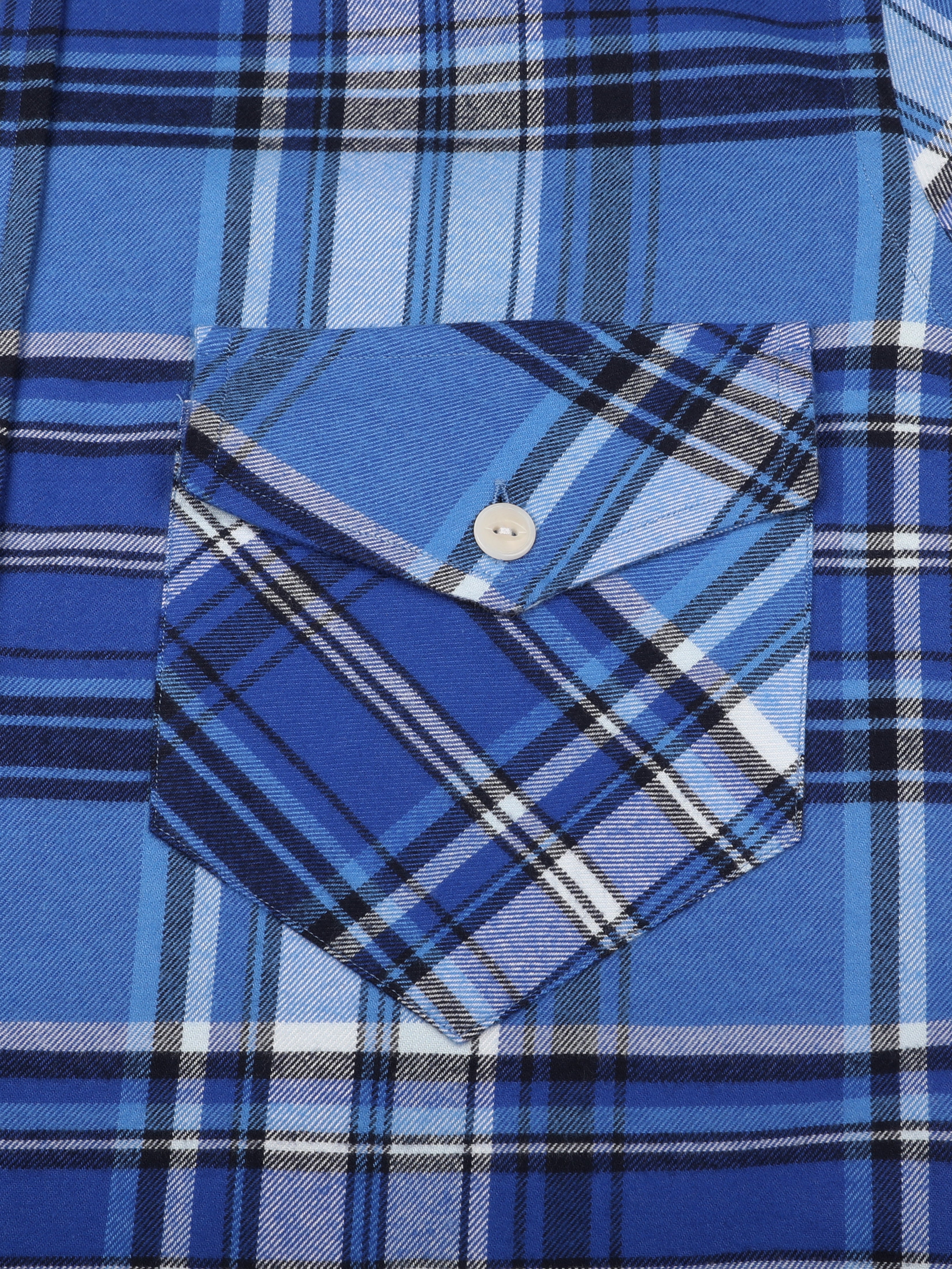 Camicia Texana Flanella Quadro