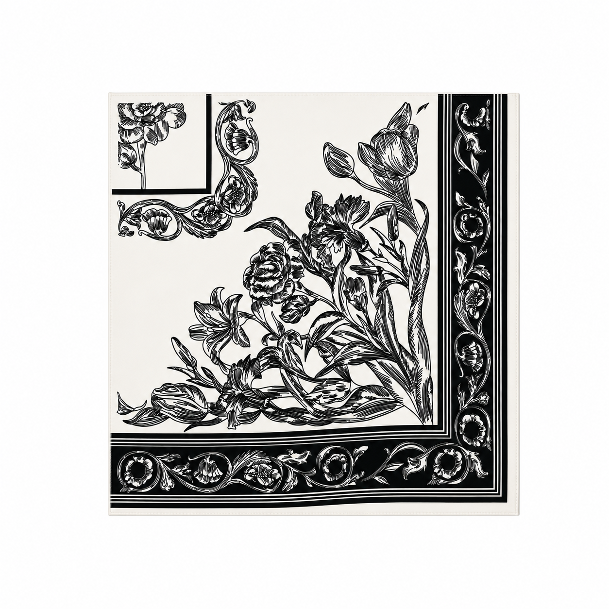 Foulard uomo mis. 66x66