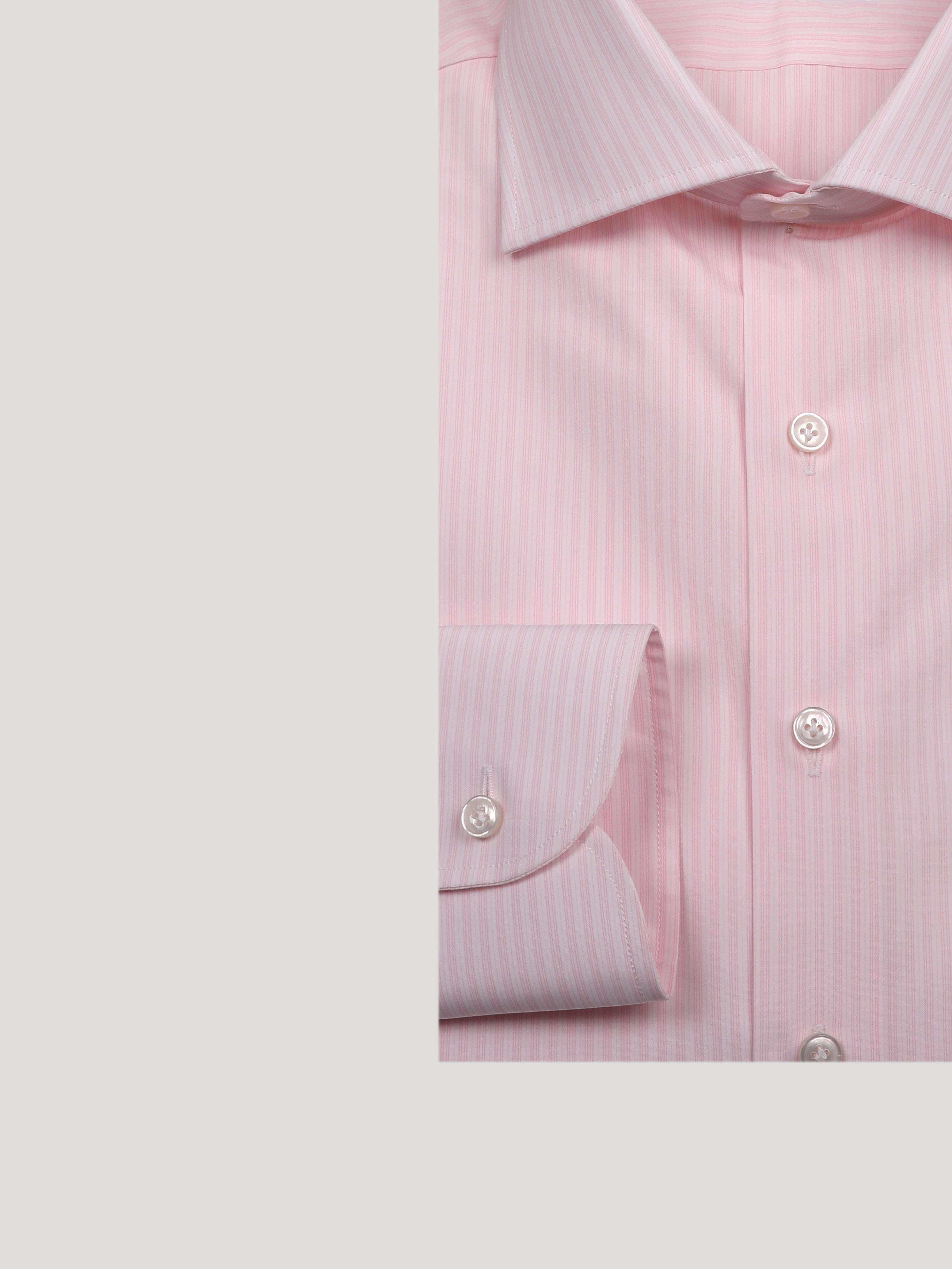 Camicia Regular fit Sartoriale Collo Mezzo Francese Made In Italy Sorrento 100% Cotone Popeline 70 Compact