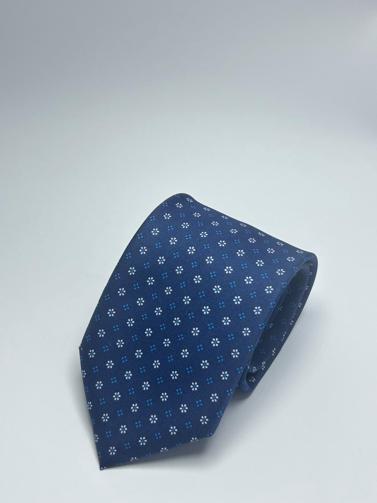 Cravatta Fantasia Blu