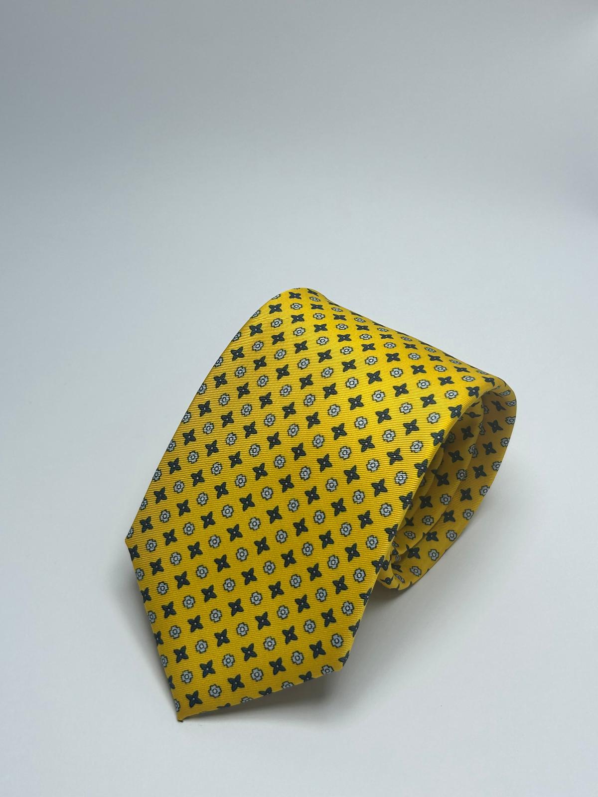 Cravatta Fantasia Giallo