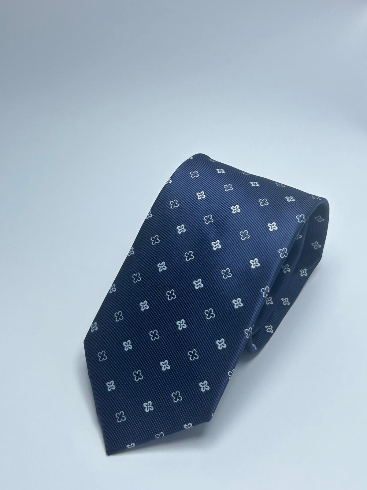 Cravatta Fantasia Blu