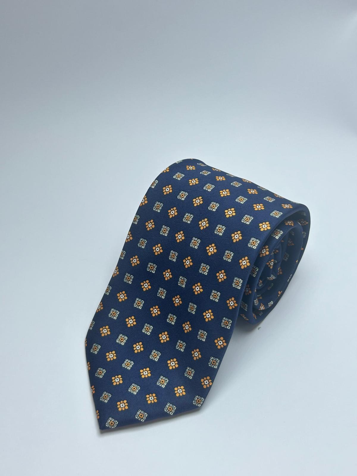 Cravatta Fantasia Blu