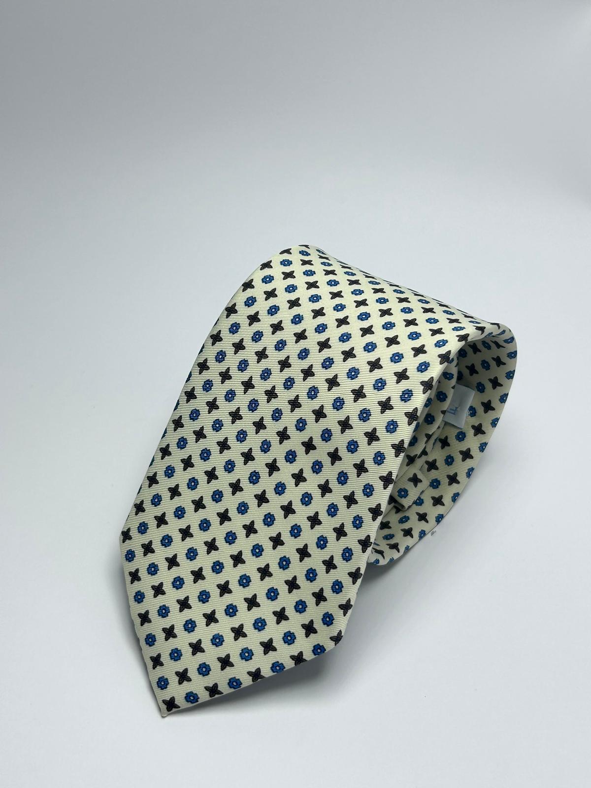 Cravatta Fantasia Avorio