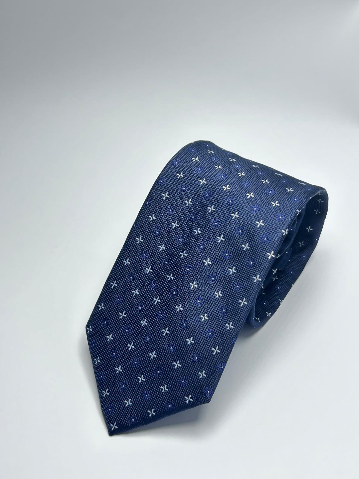Cravatta Fantasia Blu