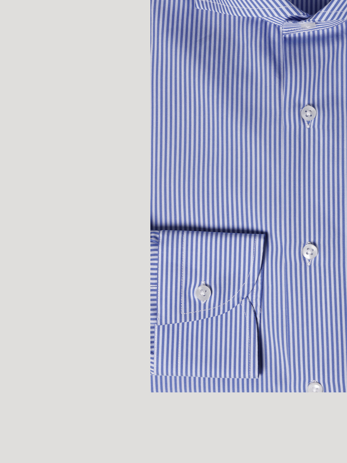 Camicia Slim Sartoriale Collo Mezzo Francese Blue Bay Made In Italy