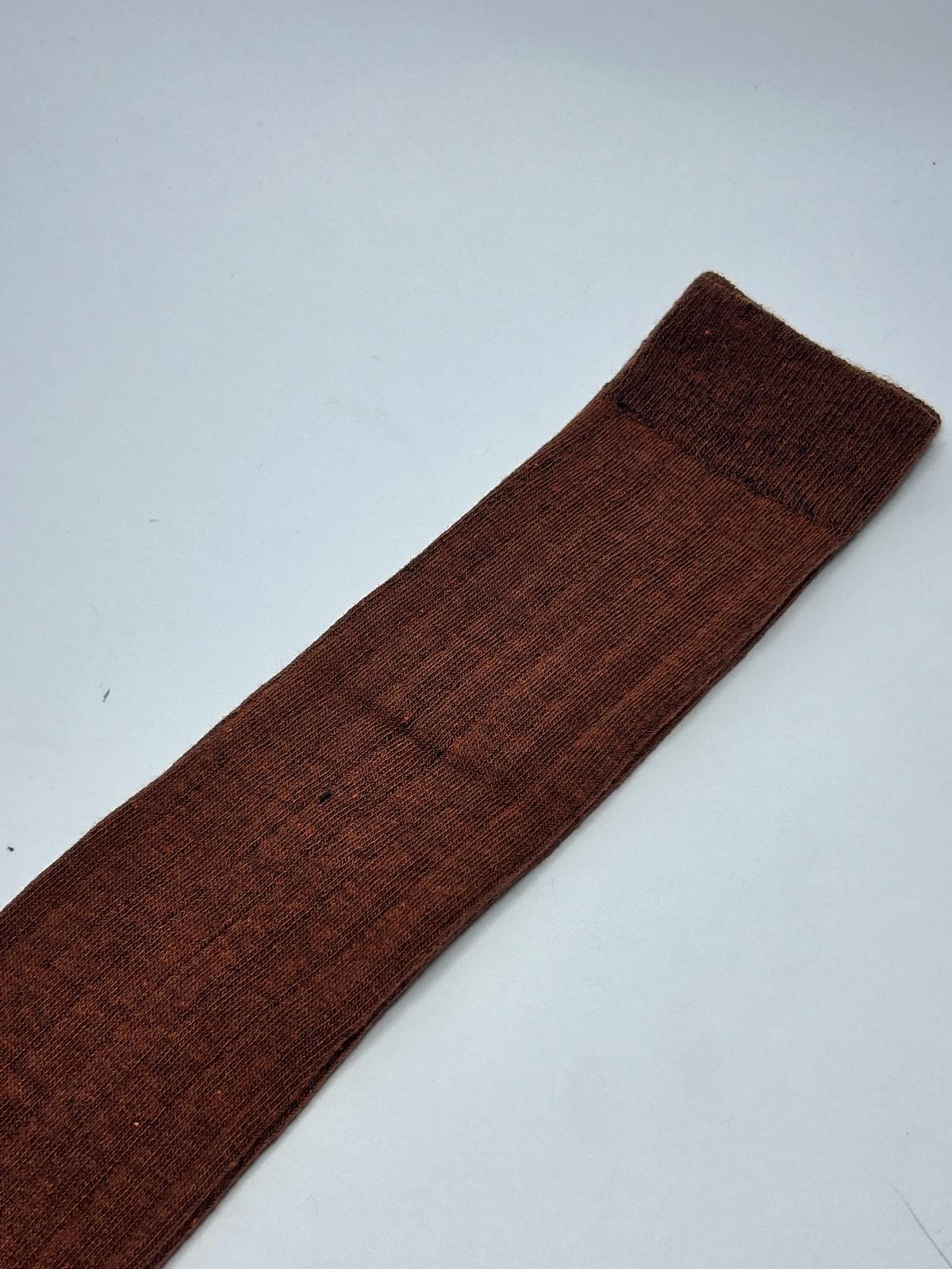 Calzino lungo Costa ruggine Made in Italy