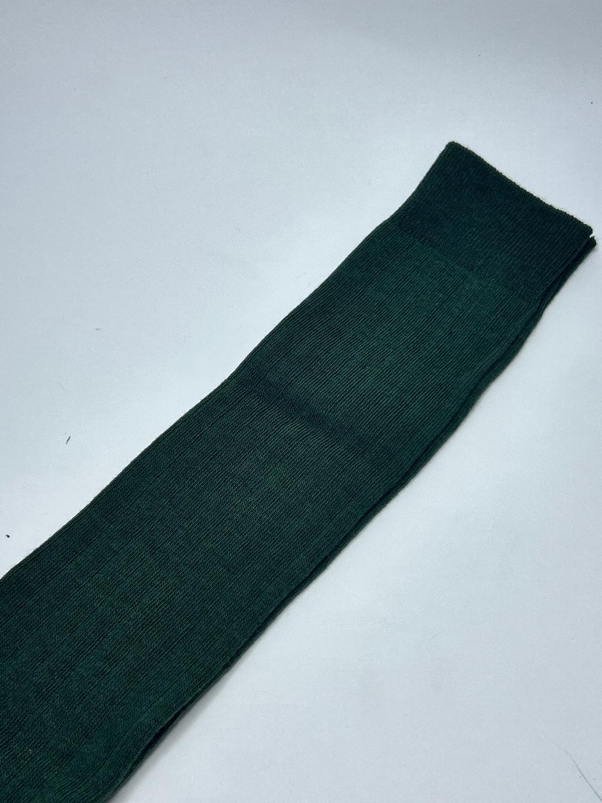 Calzino lungo Costa verde scuro Made in Italy