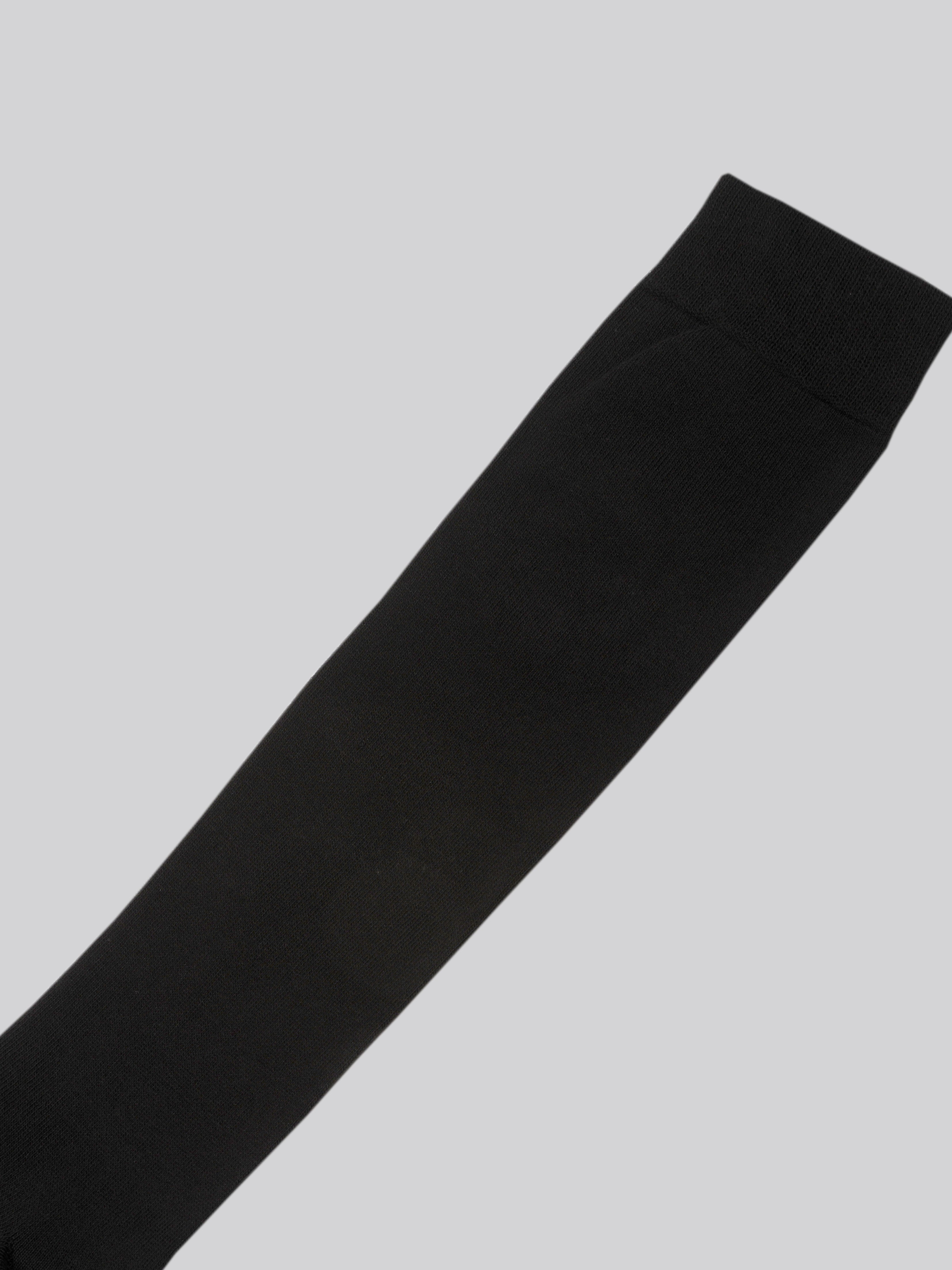 Calzino Lungo Nero Made in Italy