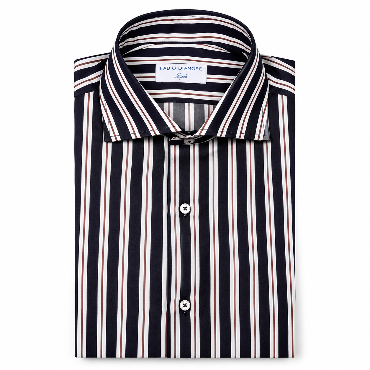 Camicia Sartoriale Collo Mezzo Francese Soft Made In Italy Denali